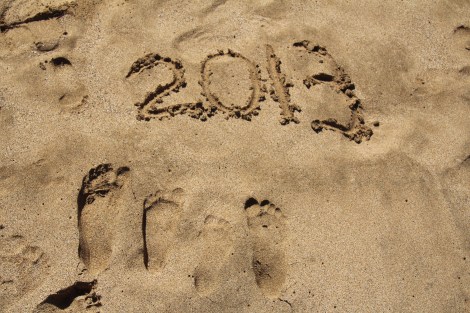 We do this on every beach vacation.  Footprints in the sand.  L to R: me, Rylie, Chloe, and Michelle.  It's fun to watch them grow this way.